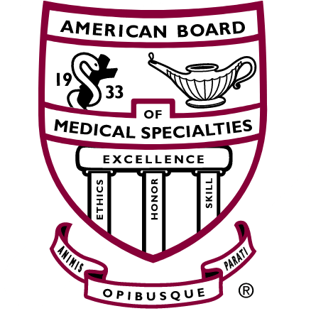 ABMS certified logo